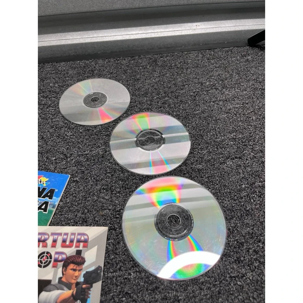 Sega Saturn Virtua Cop & DaytonaSega Saturn Virtua Cop & Daytona USA Video Games
